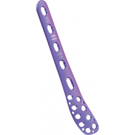 3.0 Distal fibular locking plate (Anterior lateral). ლატერალური გოჯის მაბლოკირებელი ფირფიტა